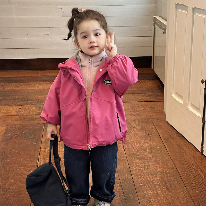 2025新款女童冲锋衣秋冬款儿童加厚加绒三合一女宝宝休闲防风,童装/婴儿装/亲子装,儿童冲锋衣,淘宝优惠券,粉丝福利购,淘宝优惠卷