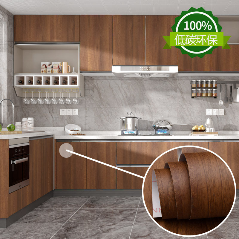 橱柜墙纸自粘木纹贴纸波音软片桌面衣柜门贴旧家具纸柜子翻新仿木,家居饰品,软装墙贴,淘宝优惠券,粉丝福利购,淘宝优惠卷