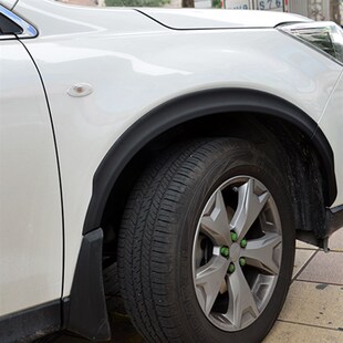 轮眉轮弧车身配件装 斯巴鲁森林人改装 饰防擦条防刮 18款 适用于13