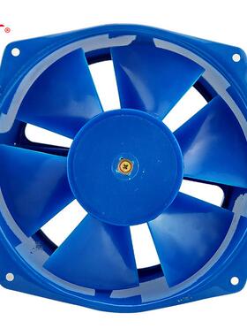 直销200FZY2-D蓝色铁壳220V/380V散热风扇21070大风量机箱风扇