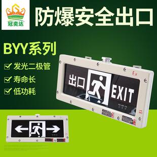 冠奕达防爆安全出口LED防爆标志灯大型疏散指示灯集中控制左向