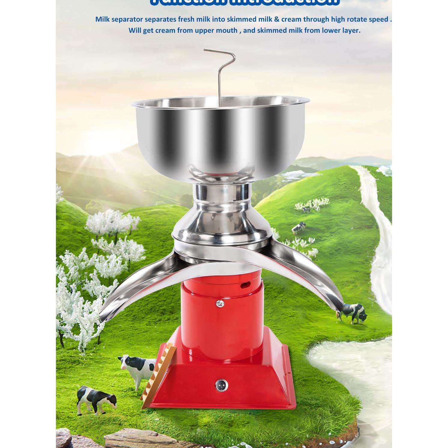 50升奶油分离器电动牛奶分离机脱脂机100Lmilkseparator