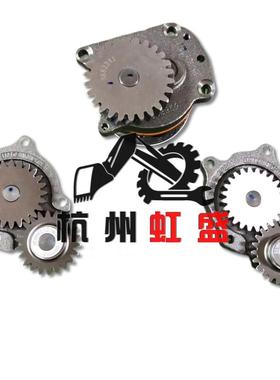 适用挖机配件小松128PC138.PC120一6PC60一7.4D102发动机机油泵