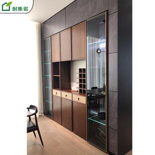 北京厂家全屋定制橡木木饰面柜体橡木木饰面门板烤漆书柜