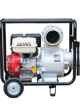 东明DONMIN6寸汽油自吸抽水泵抗旱应急汽油排水泵DM60-1