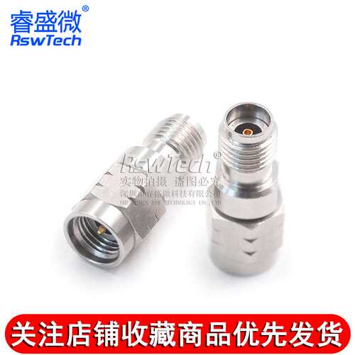 毫米波转接器 2.92-JKG分析仪双通头 2.92MM公转2.92MM母 DC-40G