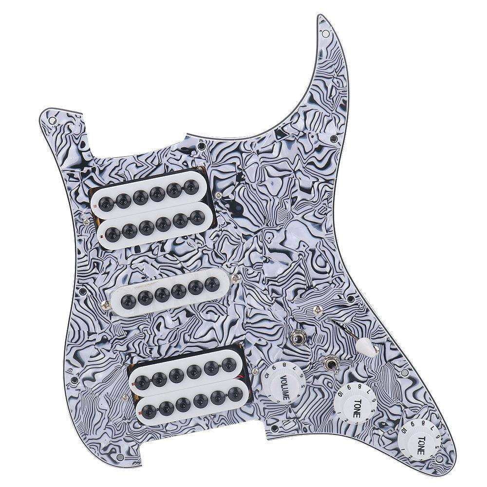 电吉他电路板STSQ双单双护板拾音器电吉他线路总成HSH拾音器套