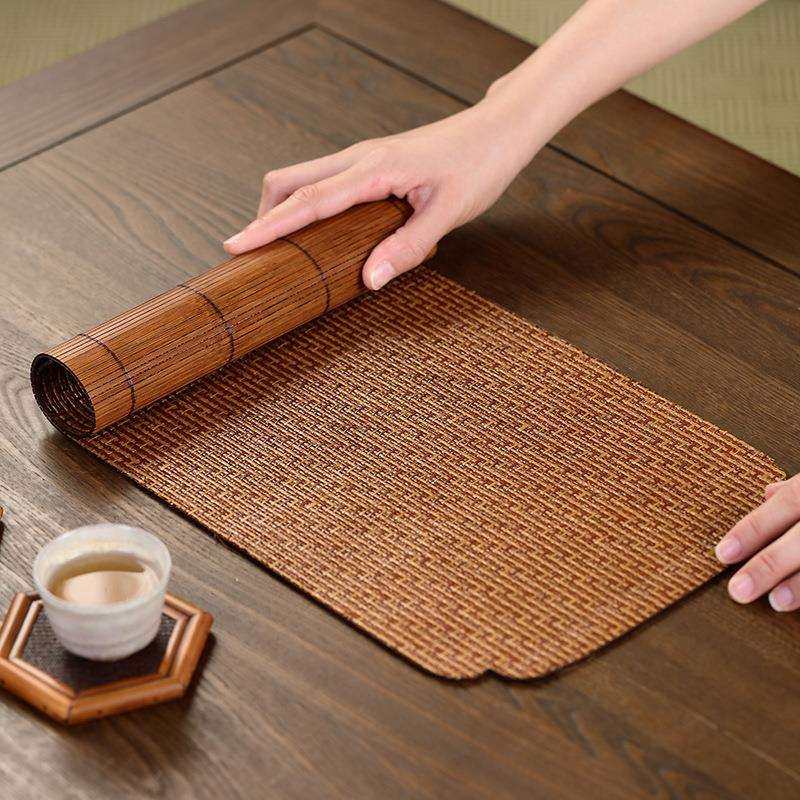 竹编茶席干泡茶垫茶道点茶榻茶具配件茶盘垫子餐具大漆手工精,模玩/动漫/周边/娃圈三坑/桌游,模型制作工具/辅料耗材,淘宝优惠券,粉丝福利购,淘宝优惠卷