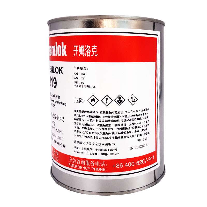 开姆洛克219聚氨酯弹性体与金属粘结热硫化胶粘剂胶水 1KG