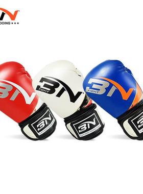BN6OZ儿童MMA泰拳散打拳击手套MMA跆拳道格斗搏击拳套比赛训练