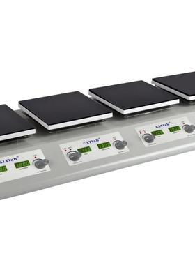 多通道多位6寸陶瓷盘550℃恒温加热磁力搅拌器SHC-4P