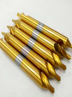 宏峰 R型中心钻M2高速钢圆弧中心钻白色/镀钛R1R2R3R4R5R6 含税