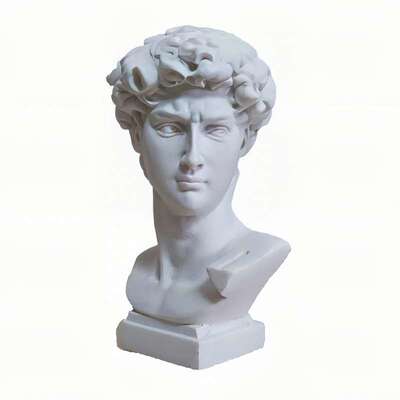 海外仓TEMU跨境Statue 7 0cm 2 76in White Resin Suitable