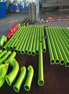 中.联泵车臂架输送直管DN125*3000五万方烤漆直管天泵耐磨管