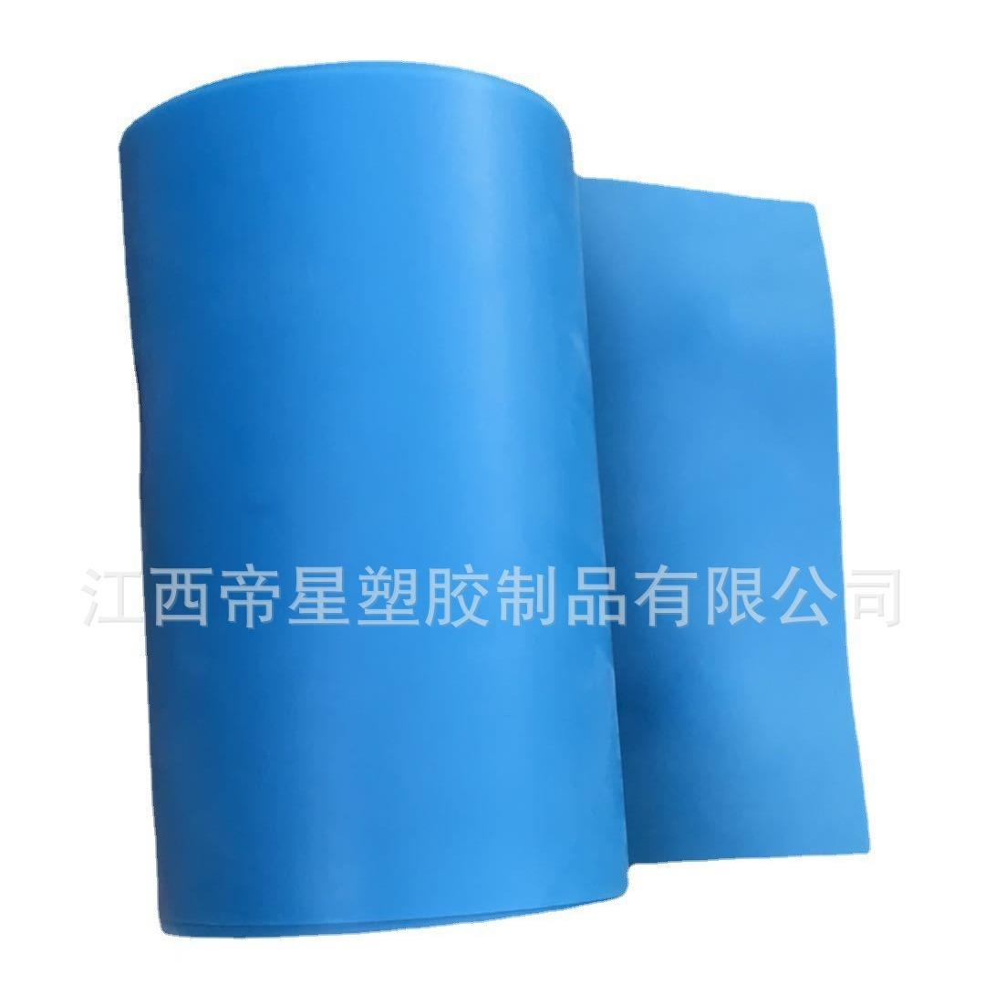 厂家供应龙鳞透明蓝扁皮筋0.55 0.6 0.65mm抗冻暴力蓝