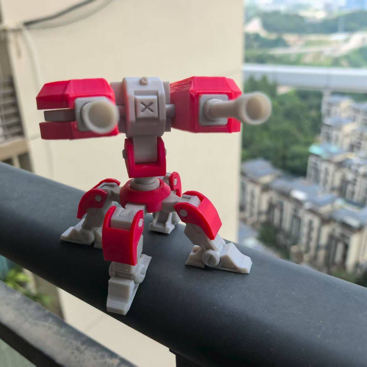 3D打印守望先锋托比昂炮台模型