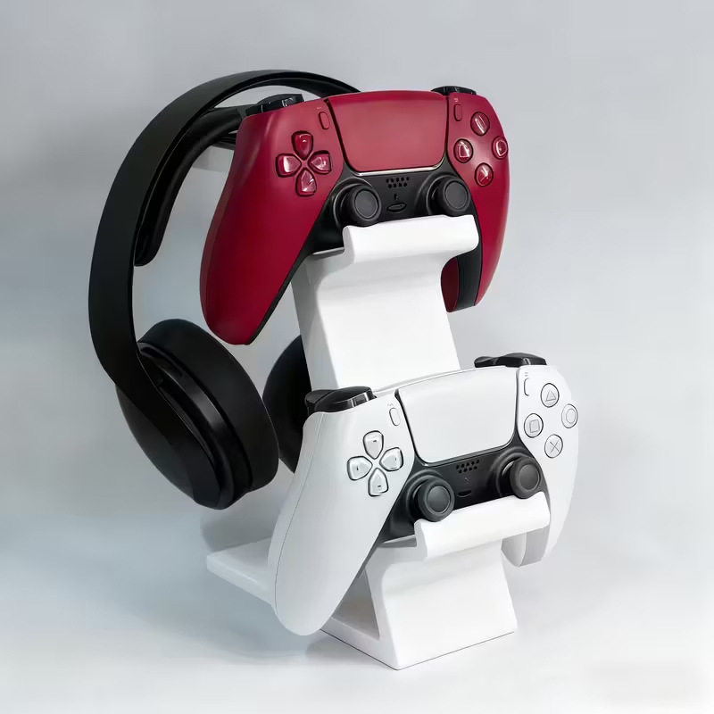 Switch2/PS5/PS4/XBOX手柄耳机收纳支架 电竞桌面外设置物架