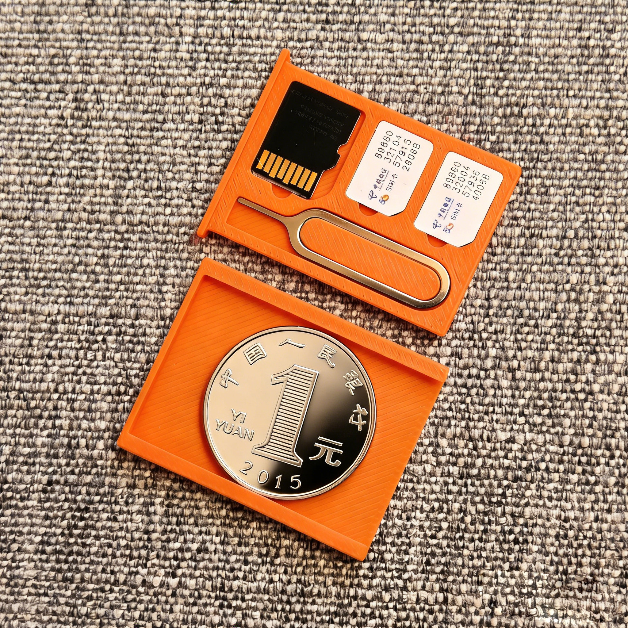 便携SIM卡收纳盒手机存储卡防震神器小巧旅行神器送女友礼物