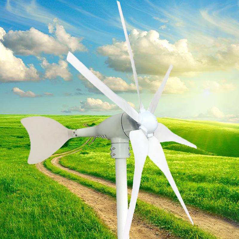 绿电康400W12V24V风力发电机路灯通信家用小型风能配合太阳能使用