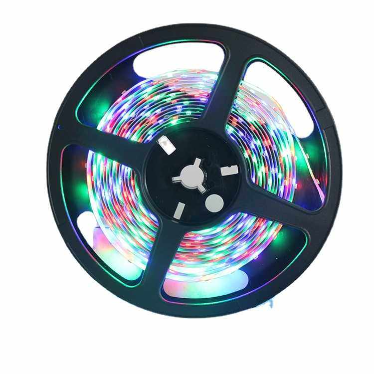 led低压24V七彩灯带 5050RGB防水变色跑马流水智能灯带,家装灯饰光源,室内LED灯带,淘宝优惠券,粉丝福利购,淘宝优惠卷