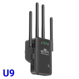 四天线wifi信号放大器300M网络扩大增强器无线路由中继器现货