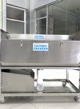 W达瑞宝土豆清洗机 芋头红薯土豆去皮机 多型号毛辊清洗去皮机