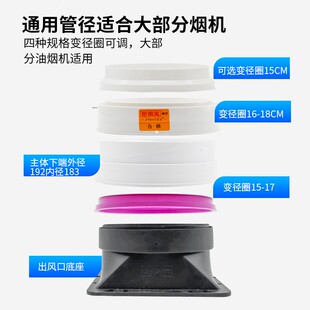 老宏防烟宝e型方太油烟机止逆阀止回阀160 170 180通用逆止阀防味