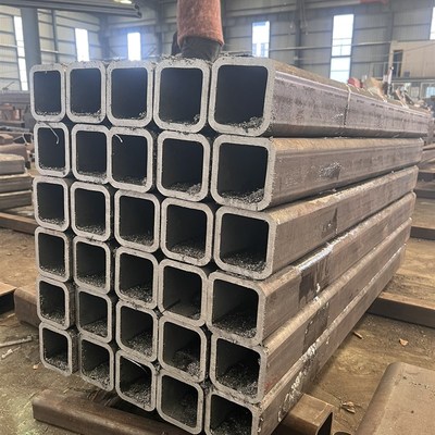 无缝方管厚壁矩形管Q355B 方通伸缩套管大口径扁形铁管方矩管切割