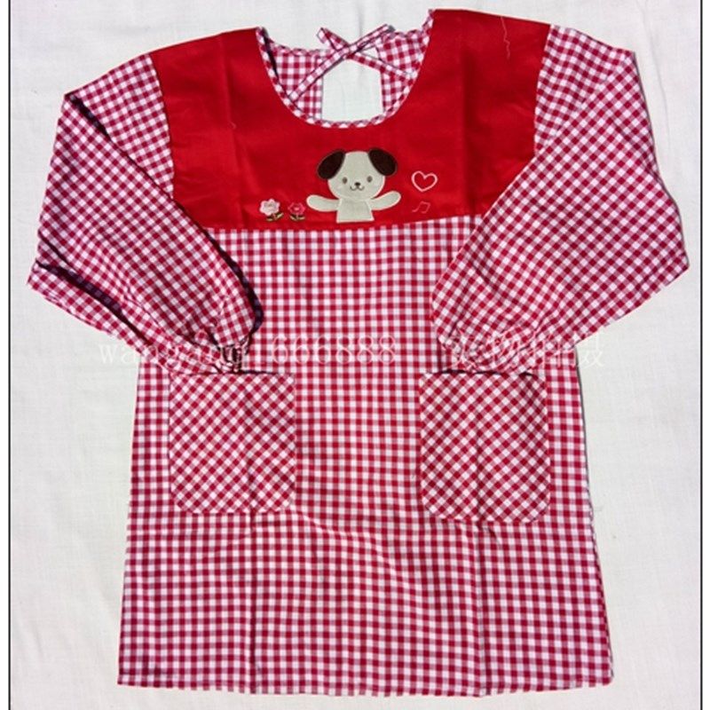 AABY 新款狗狗贴布绣系带长袖围裙/罩/反穿衣.E款,家庭/个人清洁工具,围裙,淘宝优惠券,粉丝福利购,淘宝优惠卷