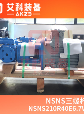 NSNS210R40E6.7W21柴油输送泵船舶用泵