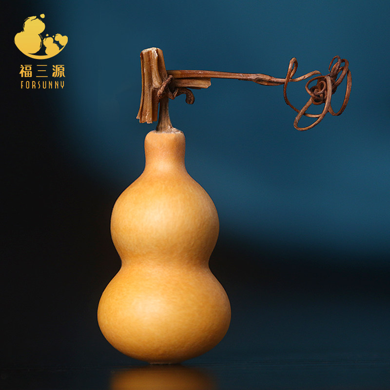 特小葫芦把件文玩天然手捻特把玩龙头精品盘玩迷你草里金高端收藏