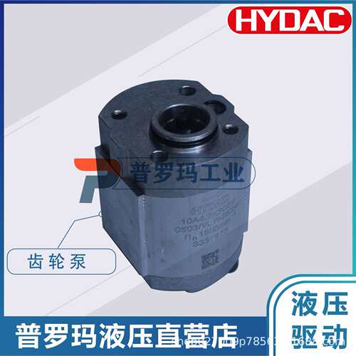 贺德克HYDAC高压齿轮泵10A3.75 4.2 5 6.1 2.5X302 348 303 330B