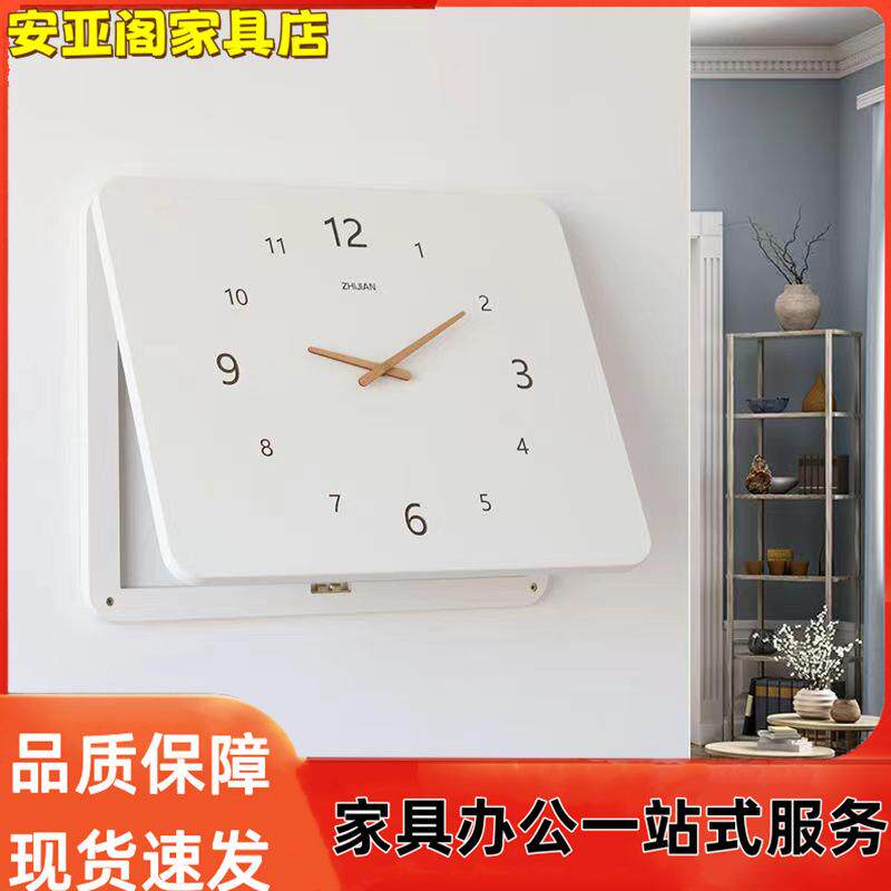 电表箱遮挡钟表强电箱简约挂画电闸箱遮挡电配箱时钟免打孔装饰画