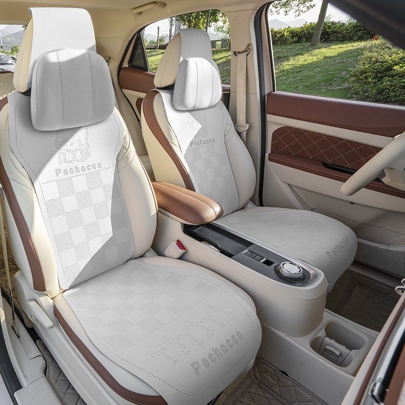 2021款大众ID.4X ID4crozz专用汽车座垫坐垫半包四季翻毛皮马鞍垫