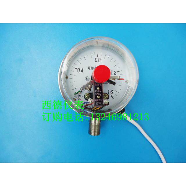 YXC-100BF 0.6MPA/1MPA/1.6MPA/2.5MPA全不锈钢电接点压力表