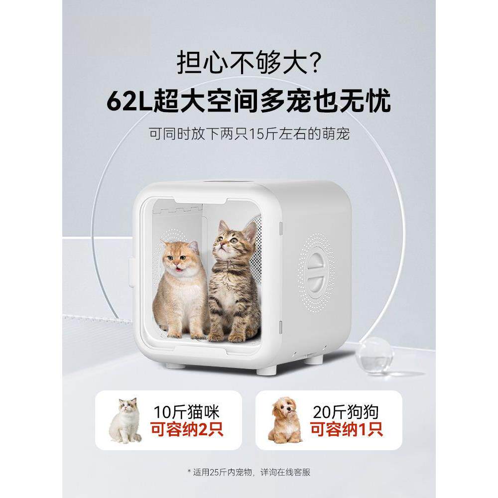宠物烘干箱全自动猫咪烘干机家用小型静音吹水机狗狗洗澡吹毛神器