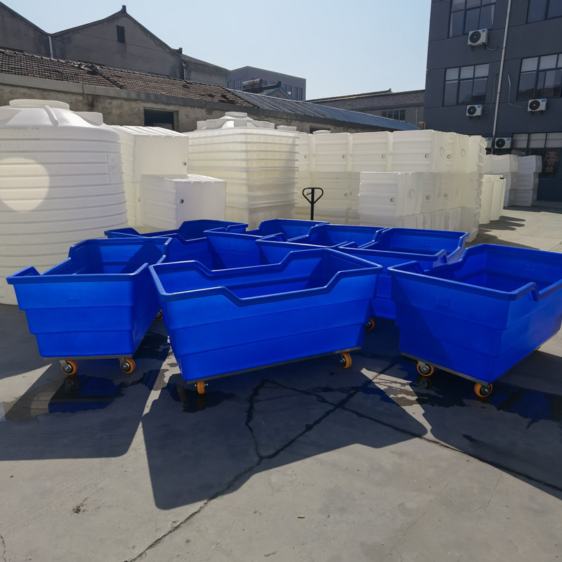 500L布草车高端酒店服务加厚洗涤收纳耐摔移动方便异形滚塑