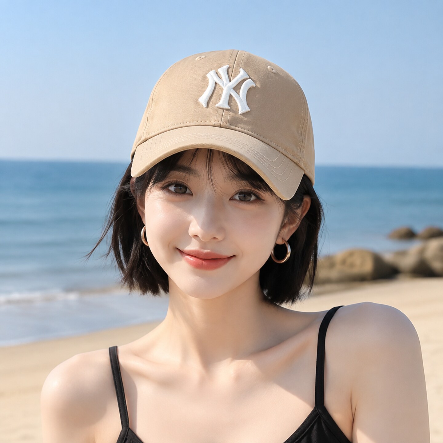MLB美职棒帽子男女儿童帽秋季新款出行旅游潮流时尚遮阳帽棒球帽