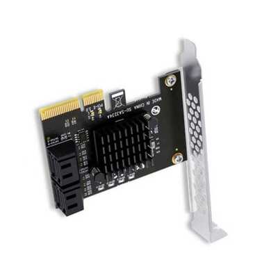 1个 颜色：黑色 材质：PCB+金属 SU-SA3234A 台式机PCI-E转SATA3.