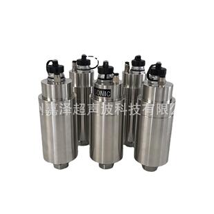 35K钛合金换能器 振动筛 焊接 电焊用 不锈钢外壳 M8/M10螺孔