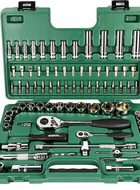 世达工具 56/86件套组合棘轮套筒扳手汽修汽保工具修理修车 09013