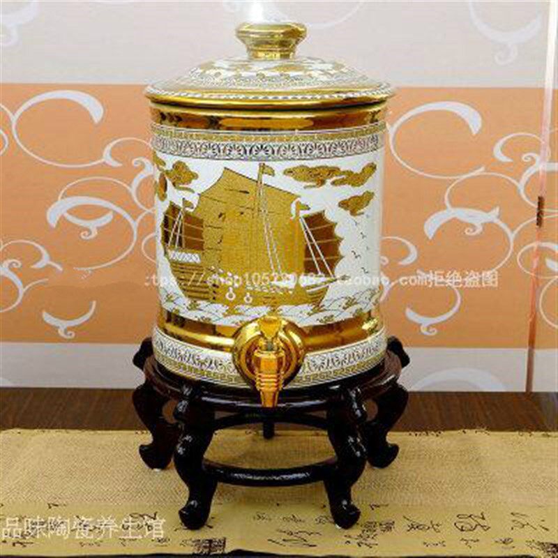 陶瓷养生缸/储水器/过滤器/过滤缸饮水机过滤芯陶瓷过滤缸净水器