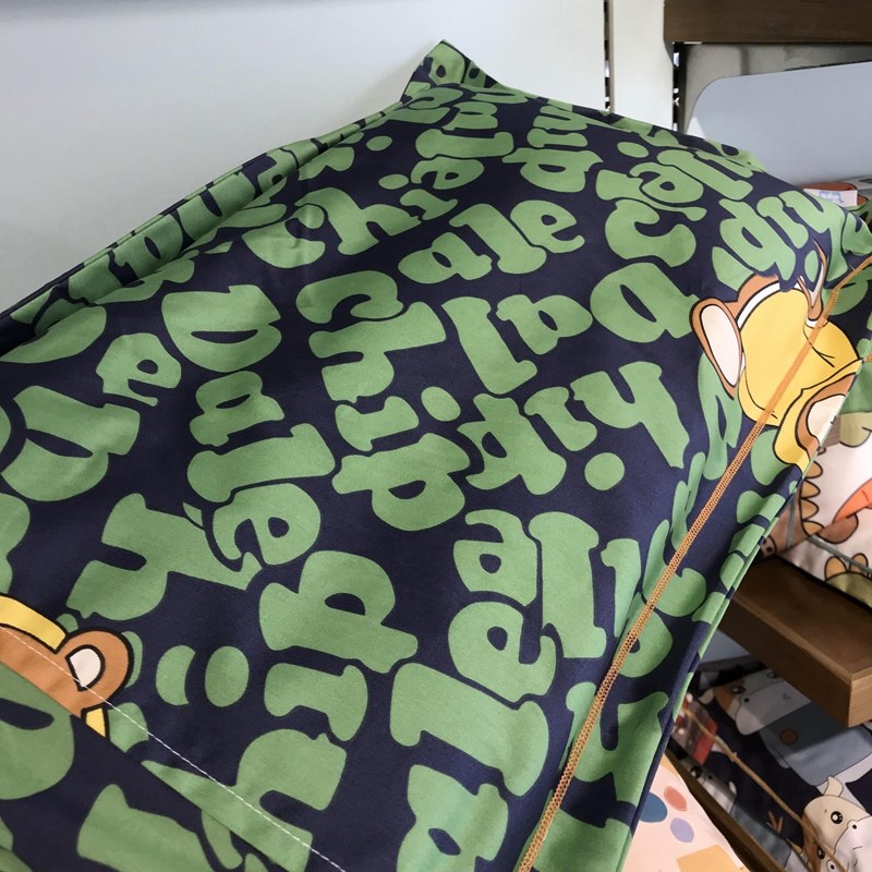 儿童卡通印花全棉60支长绒棉枕套 可爱单人乳胶枕套30x50枕头芯套