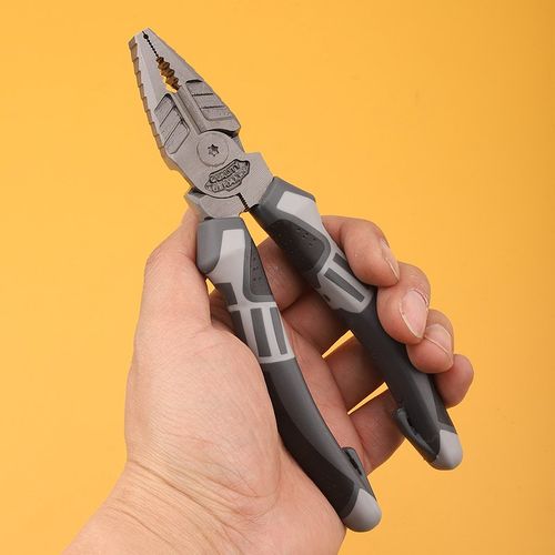 工业级老虎钳小福冈钢丝钳手钳子五金G电工家用汽修剪铁丝钢丝绳