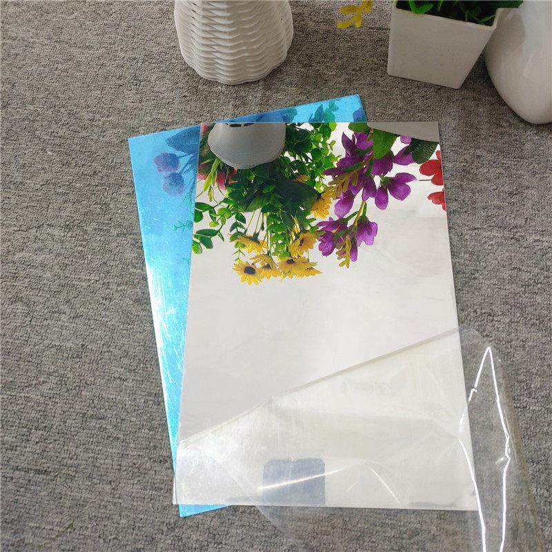 塑料软镜子PC双面镜子 亚克力镜面板 电镀带胶银色小镜子镜片A4,家居饰品,镜面贴,淘宝优惠券,粉丝福利购,淘宝优惠卷