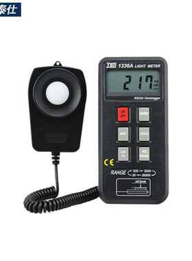 泰仕TES-1336A数字式照度计光度计高精度测光仪照度仪亮度计