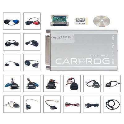 新版 carprog 13.77 汽车ECU气囊复位检测芯片调校工具配件齐全