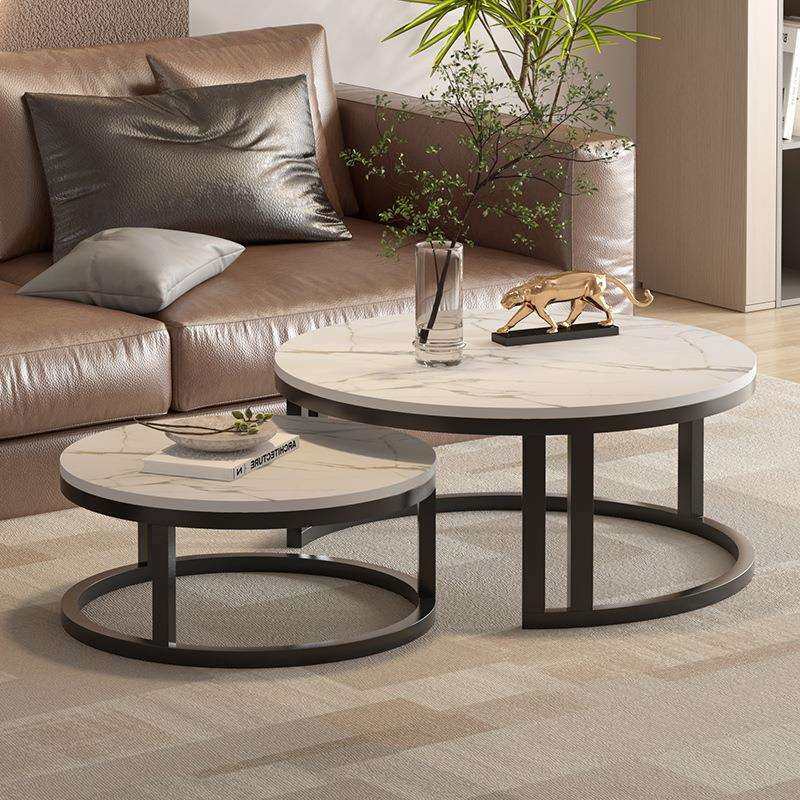 组合茶几家用客厅茶几圆形桌子轻奢简约现代出租屋茶桌小茶几,鲜花速递/花卉仿真/绿植园艺,割草机/草坪机,淘宝优惠券,粉丝福利购,淘宝优惠卷