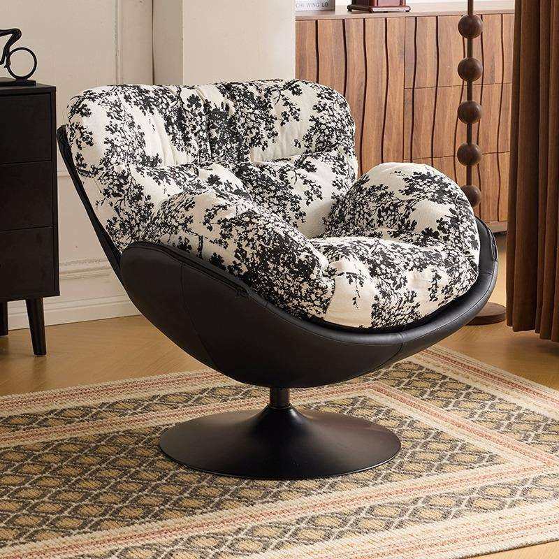 现代简约单人蛋壳椅沙发客厅家用懒人椅设计师复古休闲旋转沙发椅,鲜花速递/花卉仿真/绿植园艺,割草机/草坪机,淘宝优惠券,粉丝福利购,淘宝优惠卷
