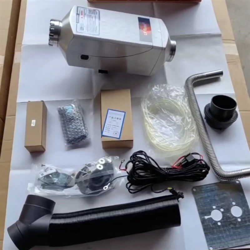 龙飞兄暖柴暖豪华铝壳驻车空气加热器12V20V5004W高原柴弟取暖器